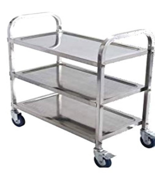 Commercial High Quality Food Trolley Stainless Steel Dining Cart Food Trolley Carts