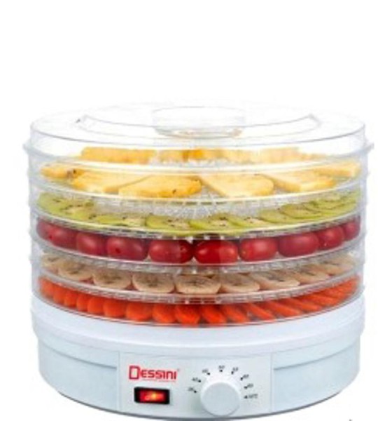 Dessini Italy 5 Layer Tray Food Dehydrator Dried Fruit Vegetable Meat Herbs Machine Healthy Snacks Food Dryer