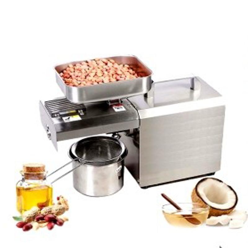 Home Mini Oil Press Olive Oil Extraction Machine Sunflower Seed Soybean Expeller