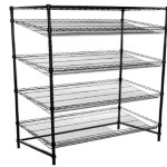 Metal Wire 4 Tier Bakers Rack Shelves Shelving Shelf