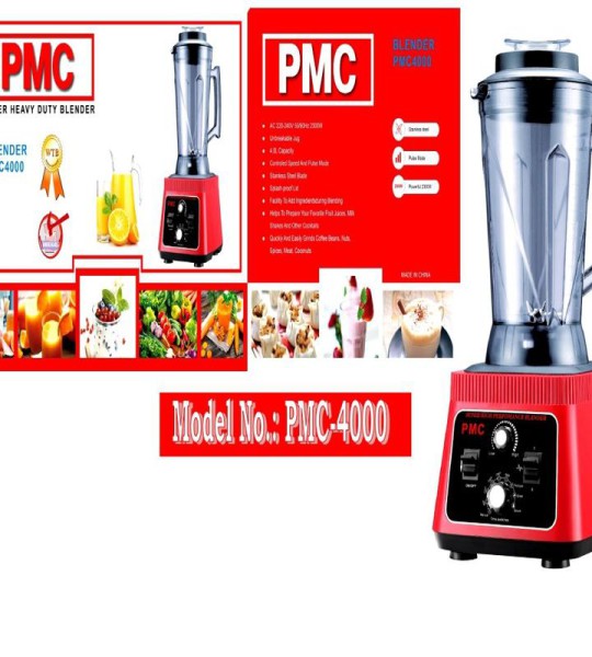 PMC-4000 4L Commercial Blender 2300W