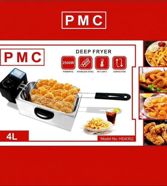 PMC 4L Stainless Steel Deep Fryer