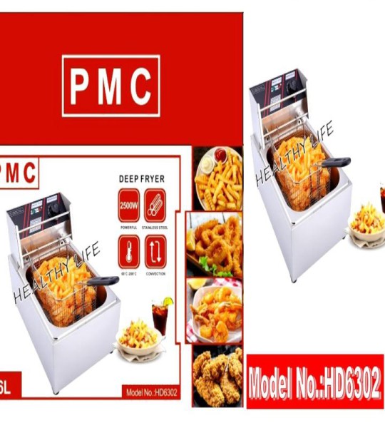 PMC 6L Stainless Steel Deep Fryer