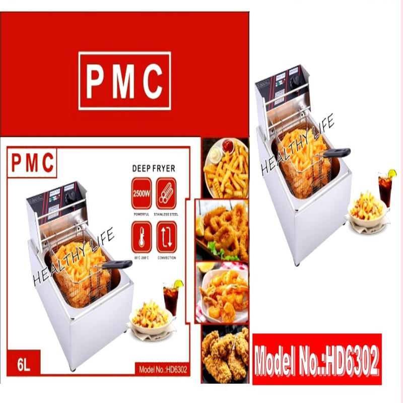 PMC 6L Stainless Steel Deep Fryer