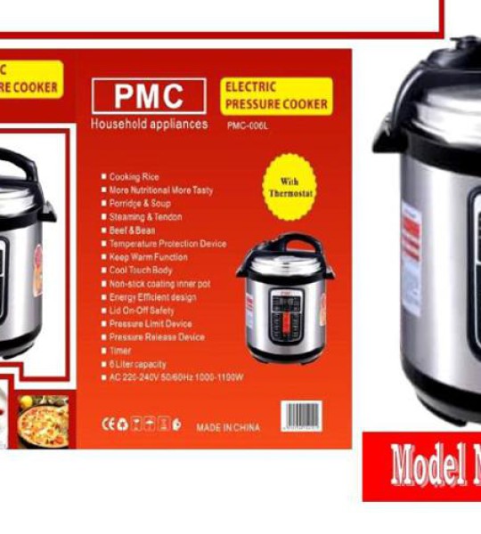 PMC-006L 6L 12-in-1 Electric Pressure Cooker