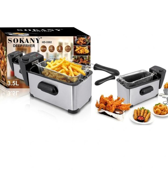 SOKANY 3.5L Electric Deep Fryer
