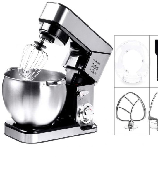 SOKANY Stand Mixer Stainless Steel 10l Bowl 6 Speed Kitchen Food Blender
