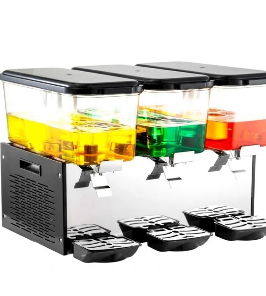 54L 3-Tank Commercial Beverage Dispenser