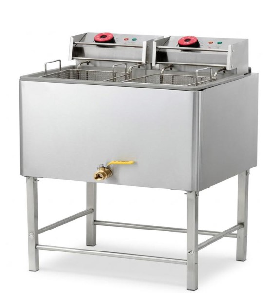 STRONGERTECH PMC 28l Electric Stand Floor Electric Deep Fryer For Commercial Fried Chicken