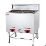 STRONGERTECH PMC 28l Electric Stand Floor Gas Deep Fryer For Commercial Fried Chicken