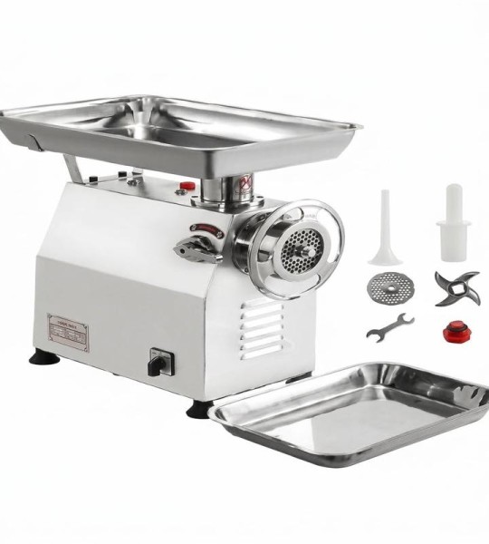 STRONGERTECH PMC 300kgh Meat Grinder Meat Mincer Electric Sausage Stuffer Machine Kitchen Stainless Steel Shredder Commercial Meat Cutter