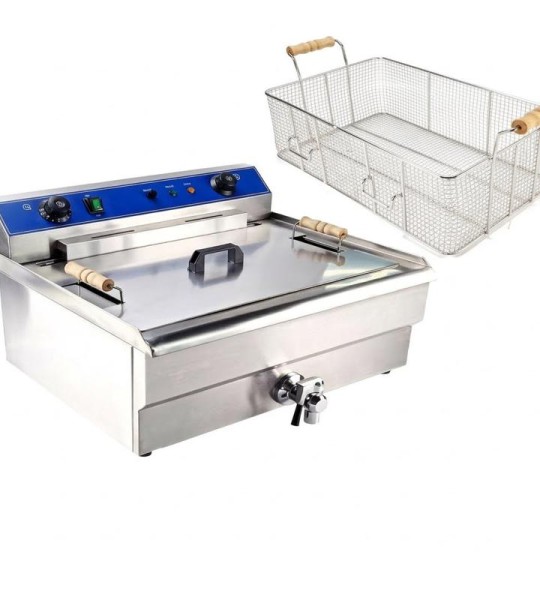 STRONGERTECH PMC 30l Electric Deep Fryer For Commercial Restaurant Kitchen Frying Machine