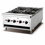 STRONGERTECH PMC Commercial 4 Large Burners Combined Furnace Cook Ing Appliance Gas Burning Machine Stainless Steel Gas Heating Clay Pot Stove Boiler