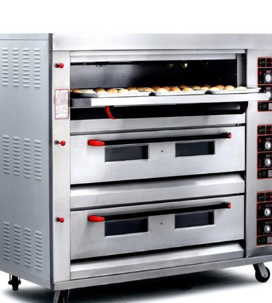 3-Deck 9-Tray Bakery Oven (Electric)