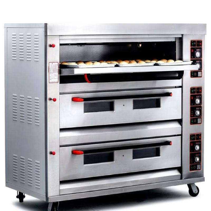 3-Deck 9-Tray Bakery Oven (Electric)