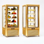 STRONGERTECH PMC Gold Cake And Patisserie Cabinet