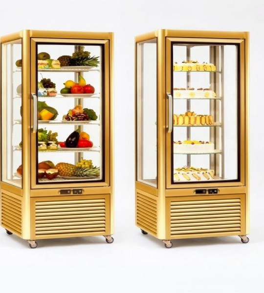 STRONGERTECH PMC Gold Cake And Patisserie Cabinet