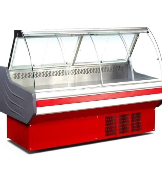 STRONGERTECH PMC Refrigerated Display Fridge Self Service Showcase Merchandiser Butchery Display Refrigerator For Meat And Deli