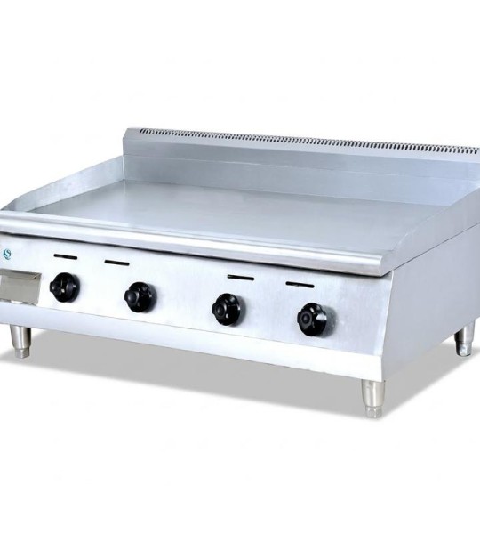 STRONGERTECH PMC Table Top 10 Chapati Griddle Gas Griller Hot Cooking Equipment