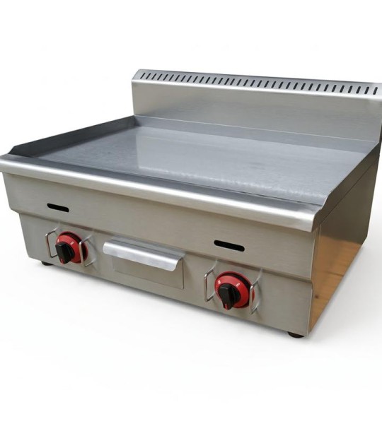 STRONGERTECH PMC Table Top 4 Chapati Griddle Gas Griller Hot Cooking Equipment