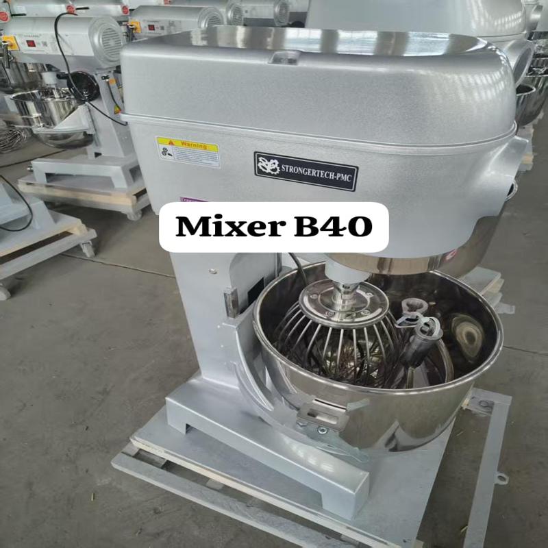Strongertech-PMC B40 Heavy Duty Commercial Planetary Food Mixer (40L)