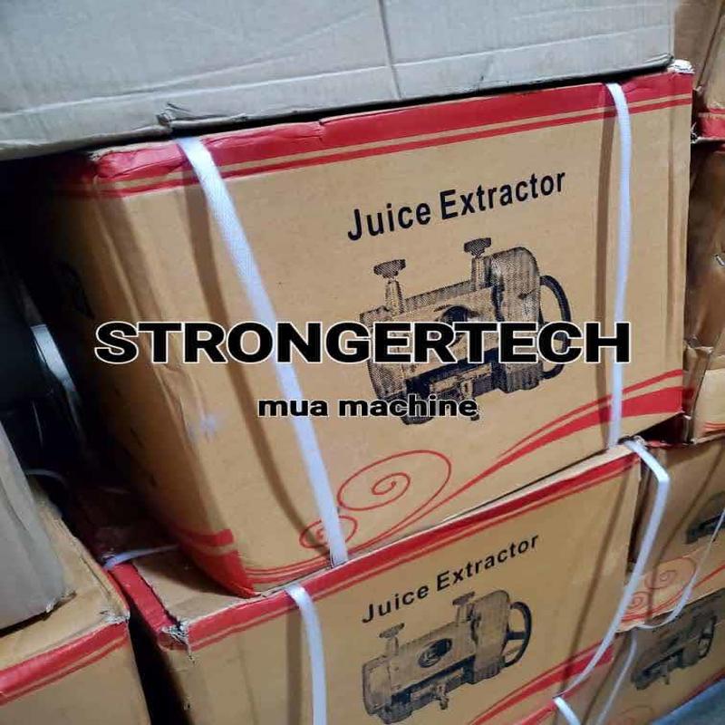 Strongertech Commercial Heavy-Duty Sugarcane Juice Extractor Machine