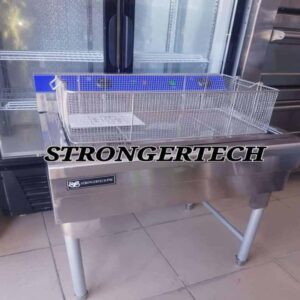 Strongertech-PMC Commercial Single-Tank Electric Floor Deep Fryer (High Capacity)