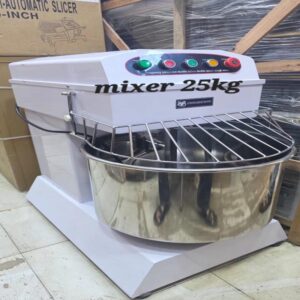 Strongertech-PMC 25kg Commercial Frequency Conversion Double-Action Double-Speed Spiral Dough Mixer