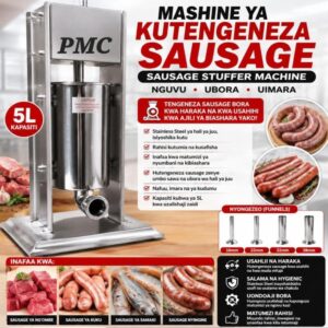 PMC 5L Stainless Steel Manual Vertical Sausage Stuffer Machine