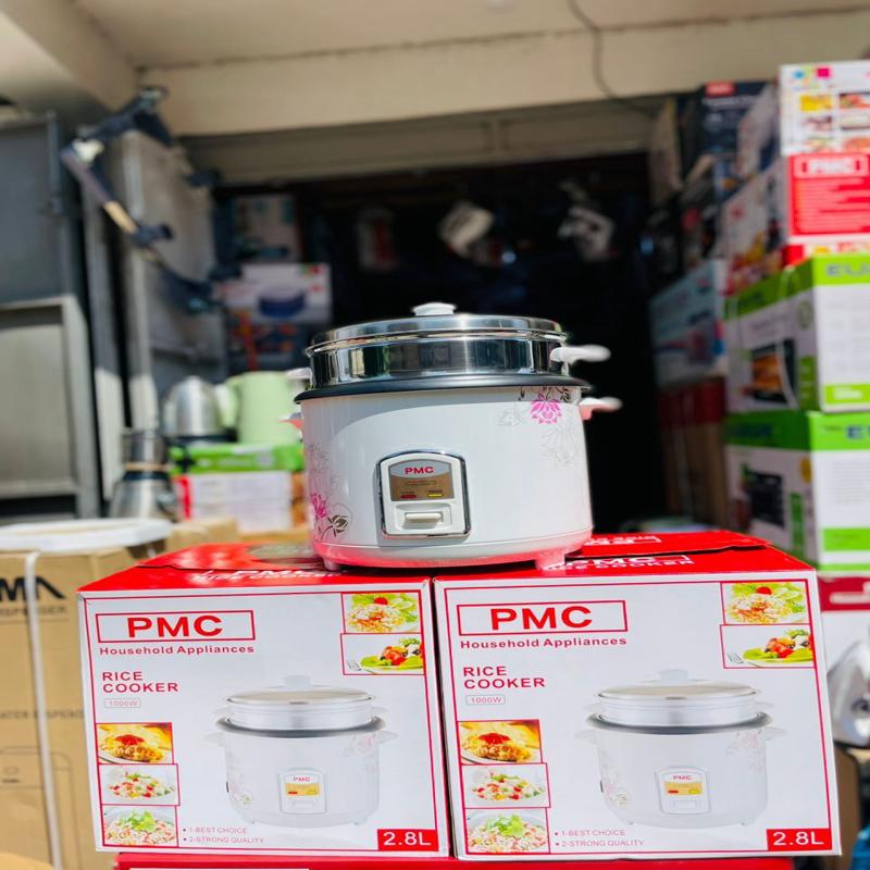 PMC 2.8L Deluxe Electric Rice Cooker with Steamer 1000W